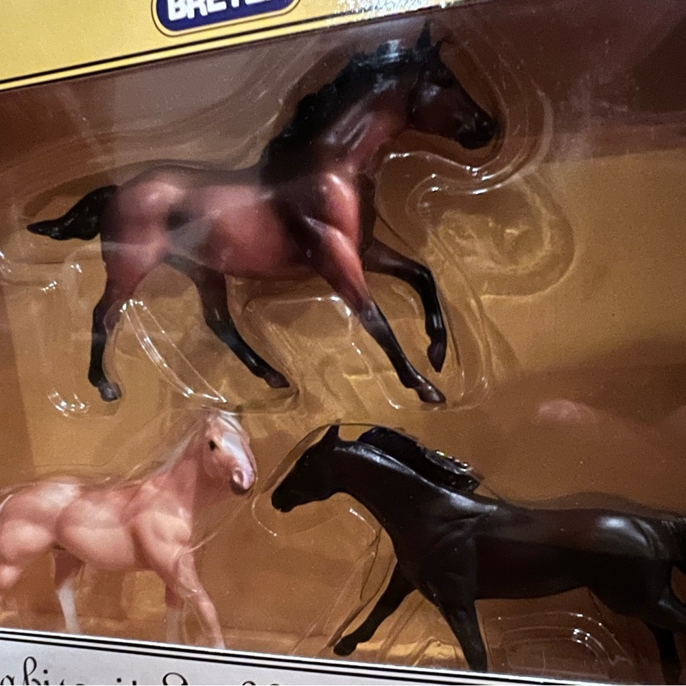 Breyer Vintage Seabiscuit Stablemate Set NIB - Picture 3 of 3